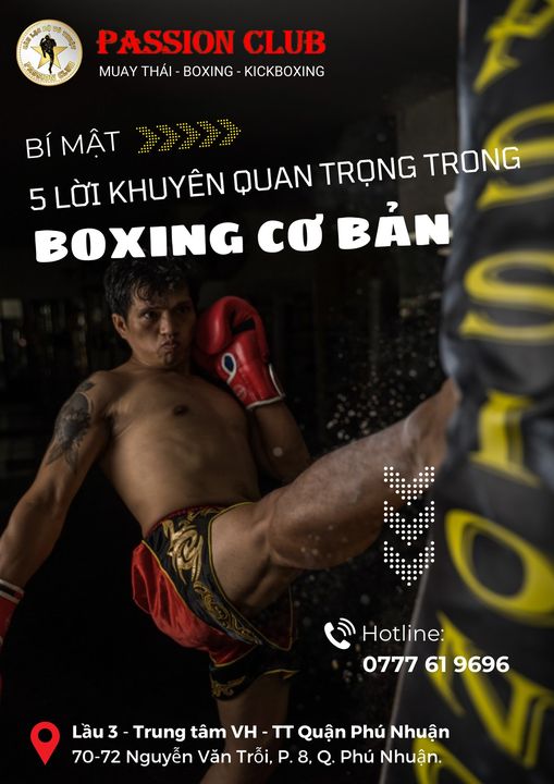 Bí Mật 5 Lời Khuyên Quan Trọng Trong Boxing Cơ Bản